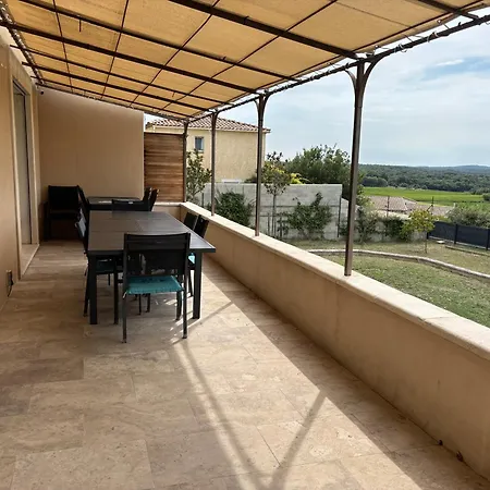Magnifique Chloéline: Piscine Et Superbe Vue Villa Pougnadoresse